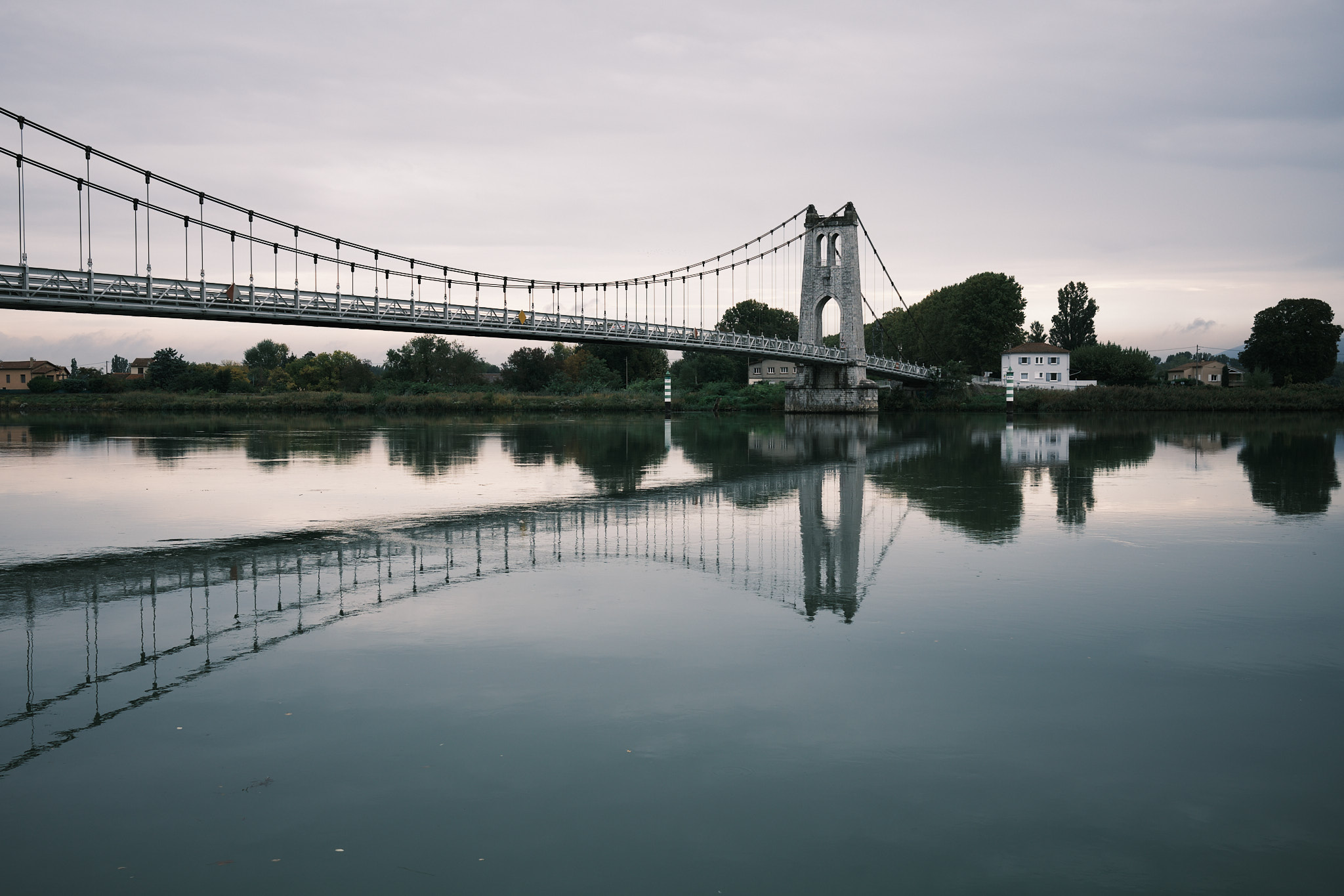 Brücke über die Rhône nahe La Voulte-sur-Rhône