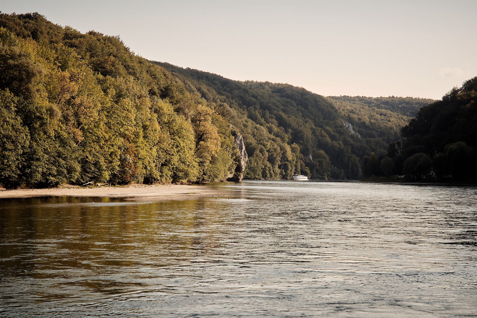 Die Donau bei Kelheim