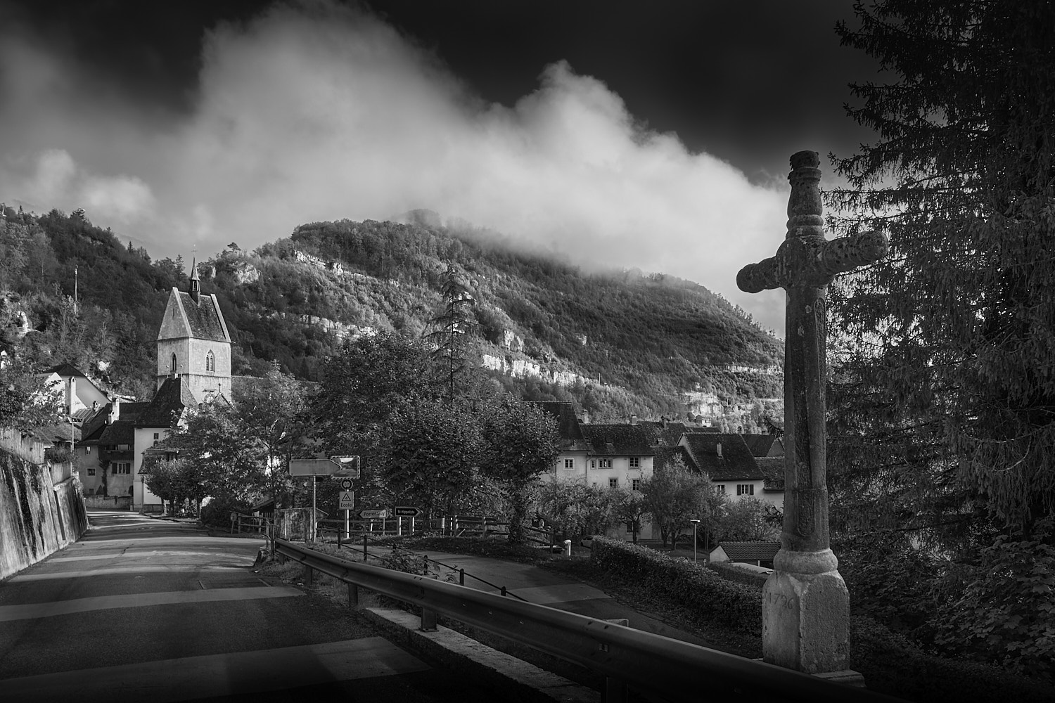 Saint-Ursanne im Kanton Jura